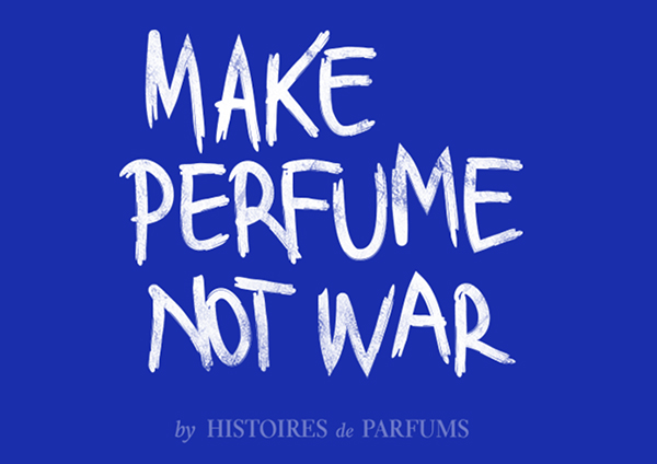 “Make perfume not war”