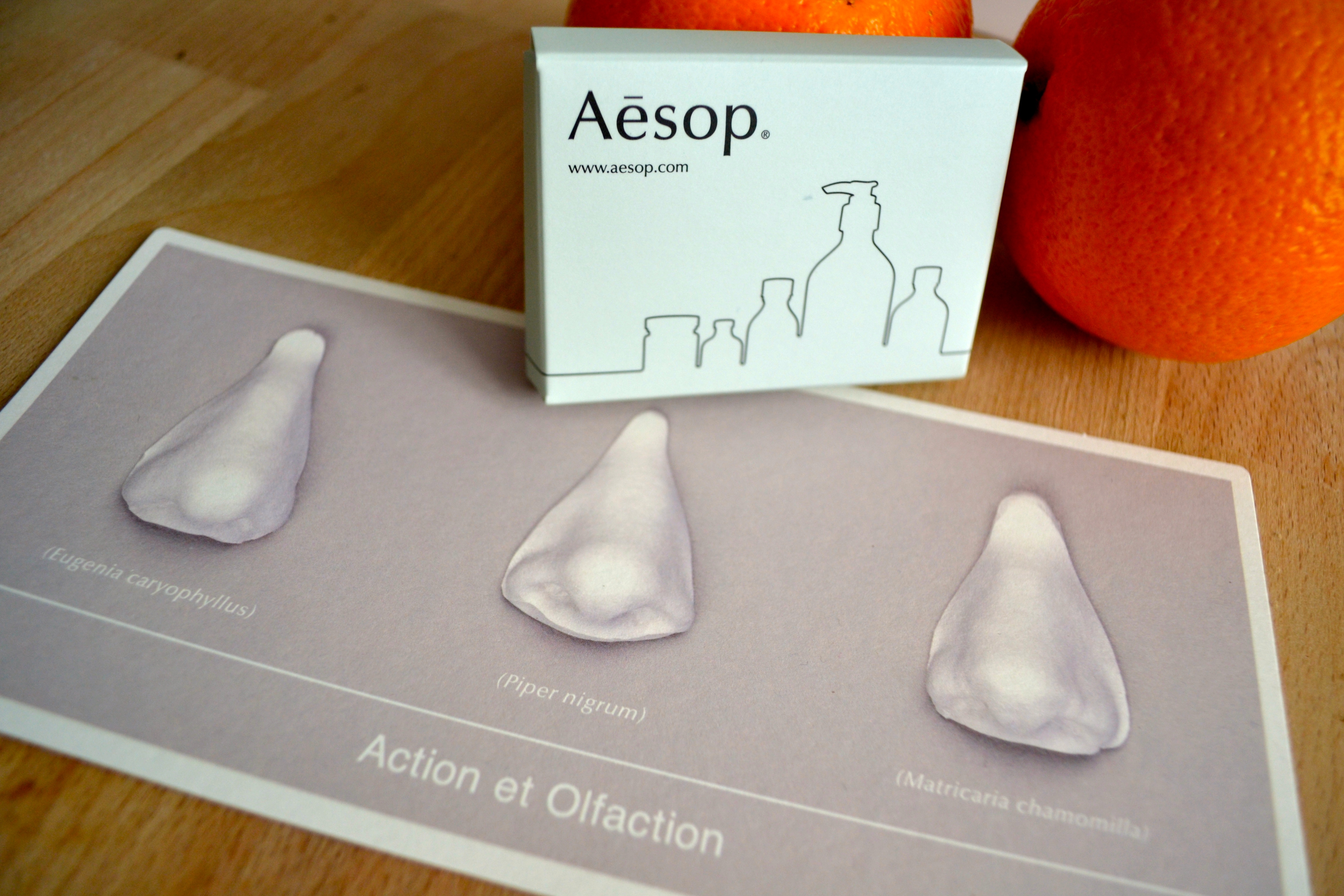 Action et Olfaction, un atelier Aesop Paris