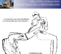 A conference about Christian Dior in Grasse