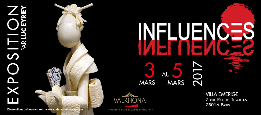 Influences, une exposition chocolatée Valrhona